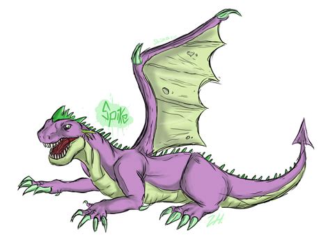 Spike the Dragon by Shimazun on DeviantArt