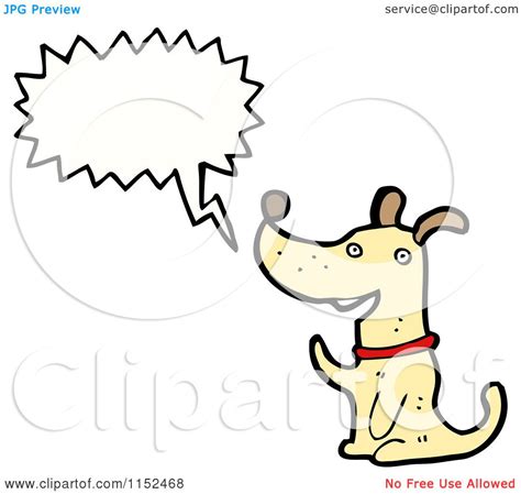 Cartoon of a Talking Dog - Royalty Free Vector Illustration by ...