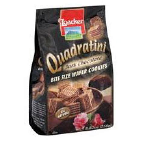 Loacker - Wafer Mini Dark Chocolate - Kean Ann Co. Pte ltd