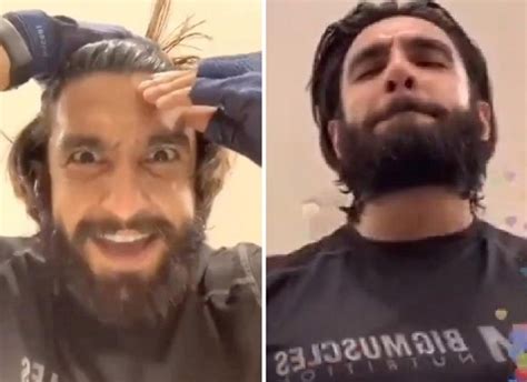 ARYAN: Ranveer Singh flaunts his beard, long hair, beefed up look as he ...