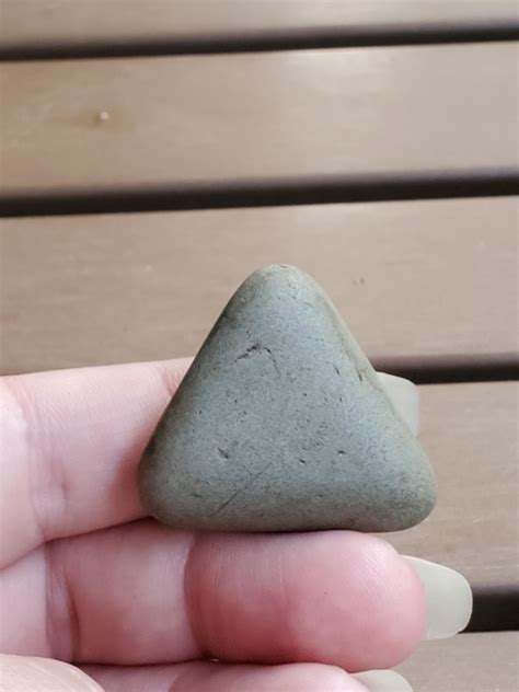 Smooth triangular rock from garden : r/oddlysatisfying