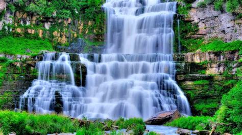 High Resolution Wallpaper Waterfalls - WallpaperSafari