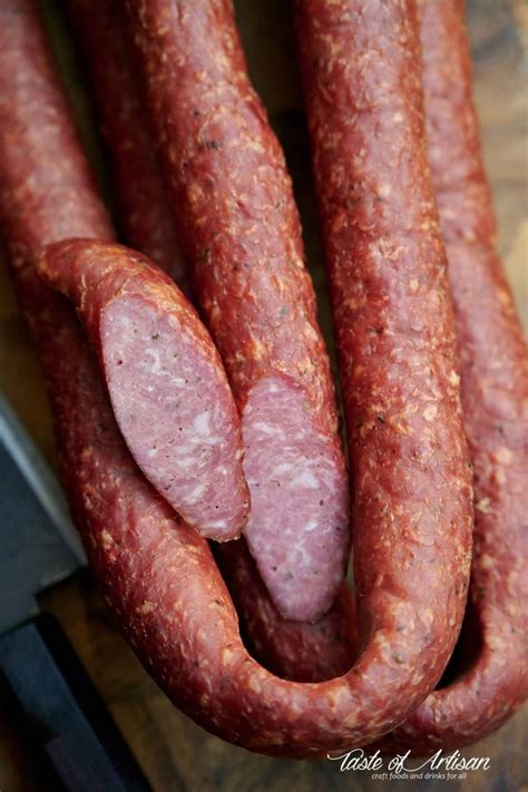 How to make the best Polish kielbasa at home with ease. | Taste of Artisan | Kielbasa recipes ...