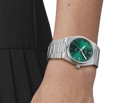 Tissot PRX 35mm green quartz watch - circesoftware.net
