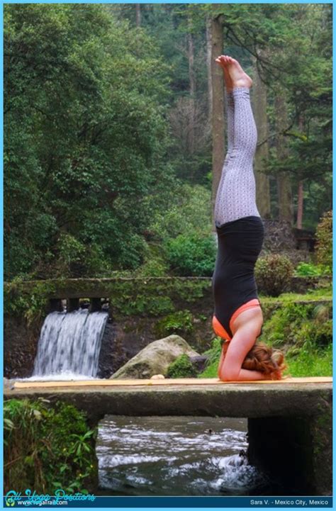 Yoga poses in nature - AllYogaPositions.com