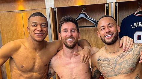 Cette étrange photo de Messi, Neymar et Mbappé prise dans les ...