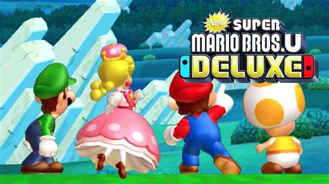 New Super Mario Bros. U Deluxe - Full Game 100% Walkthrough - YouTube