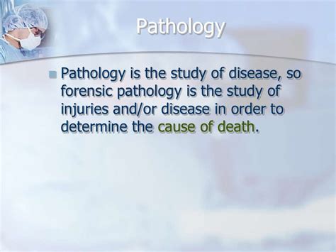 Forensic Pathology