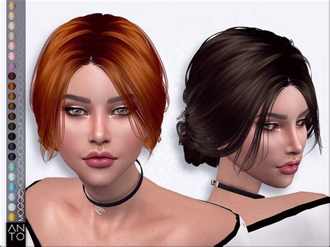 Anto Maggie Hair For The Sims 4 Sims Hair Hairstyle Mod Hair | Images ...