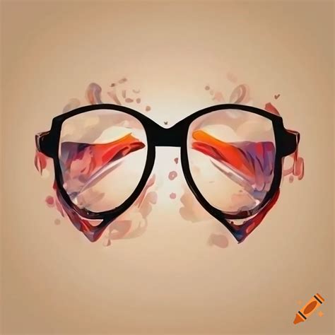 Logo for optic glasses
