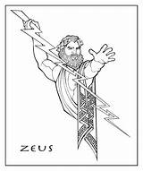 The Best Free Zeus coloring Page Images Download From 70  sketch template