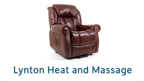 CareCo Lynton Heat & Massage Rise Recliner - Dual Motor - YouTube