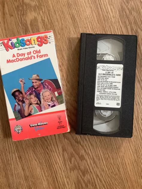 KIDSONGS: A DAY At Old MacDonald's Farm VHS Ra45 $13.29 - PicClick AU