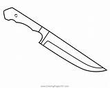 Antique Knife Coloring Page For Kids  Free Crocodile Printable sketch template