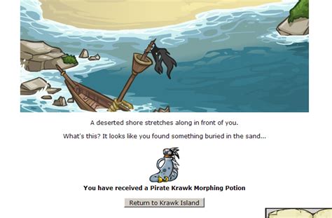 Pirate Krawk Morphing Potion - Halp! : r/neopets