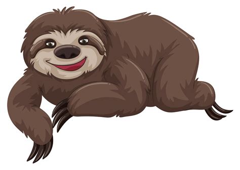 Standing Sloth Svg