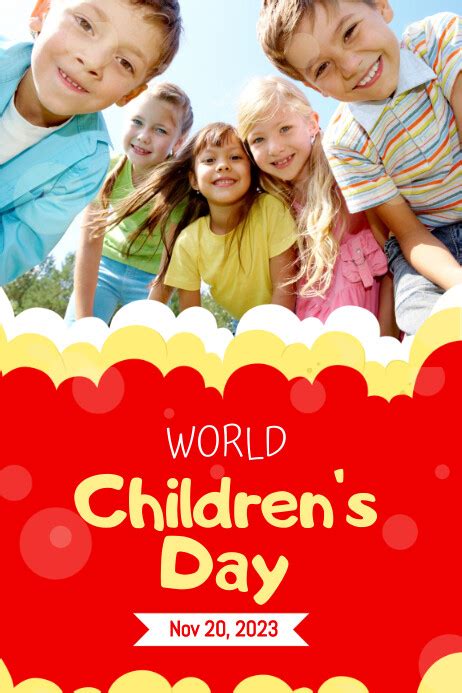 Copy of World Children's Day Poster | PosterMyWall