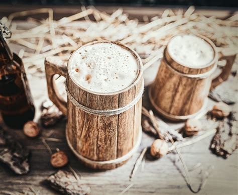 Viking Style HandCrafted Wooden Tankard Beer Mug Drinking | Etsy