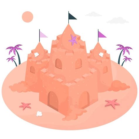 Sand Castle 2d Images - Free Download on Freepik