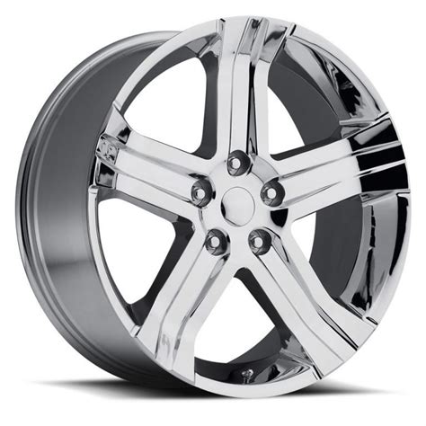 24" Fits Dodge Ram 1500 R/T Style Chrome Wheels Set of 4 24x10" Rims - Stock Wheel Solutions