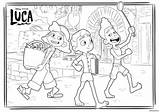 Free Luca Coloring Pages Printable sketch template