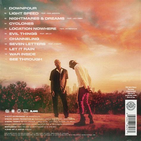 The Underachievers reveal tracklist and back cover art for their upcoming album "After The Rain ...