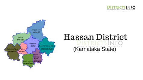 Hassan District with Talukas in Karnataka State | Districts, Info, Map