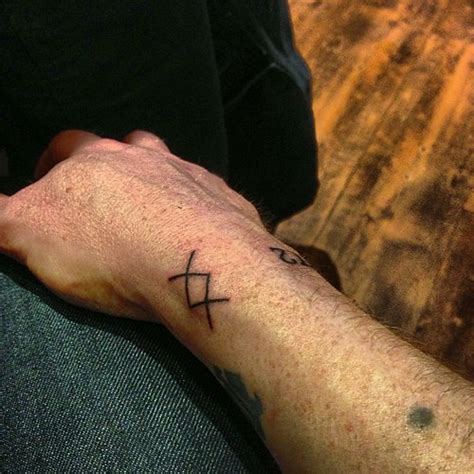 My new tattoo #2, the inguz symbol meaning "where there's … | Flickr