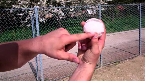 The 4-seam and 2-seam Fastball Grips - YouTube