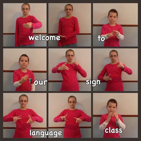 Welcome to our sign language class. cardinalbend.com | Language class, Language education, Sign ...