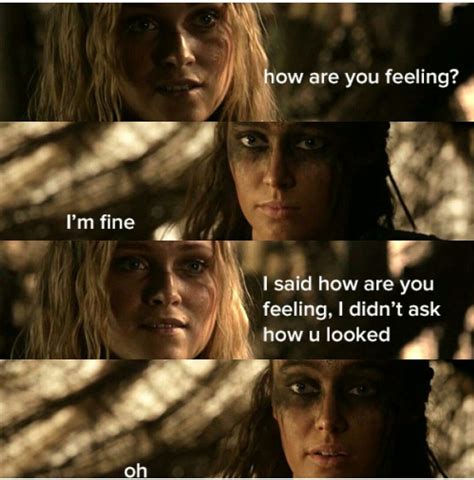 Clark pick up lines Clexa