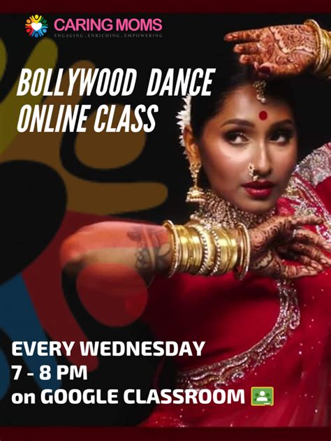 Bollywood Dance - Online Classes » CARING MOMS