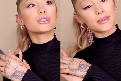 Ariana Grande debuts new Wizard of Oz-themed tattoo