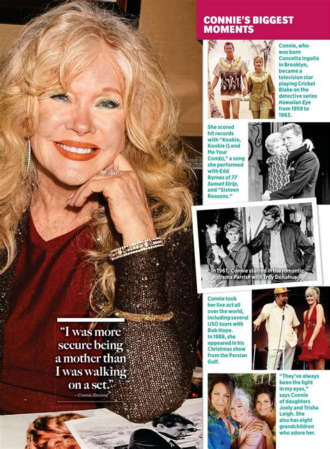 CONNIE STEVENS: She's Still a FIGHTER - Read this story on Magzter.com