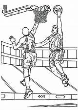 Nba Basketball Coloring Pages At GetColoringscom  Free printable sketch template