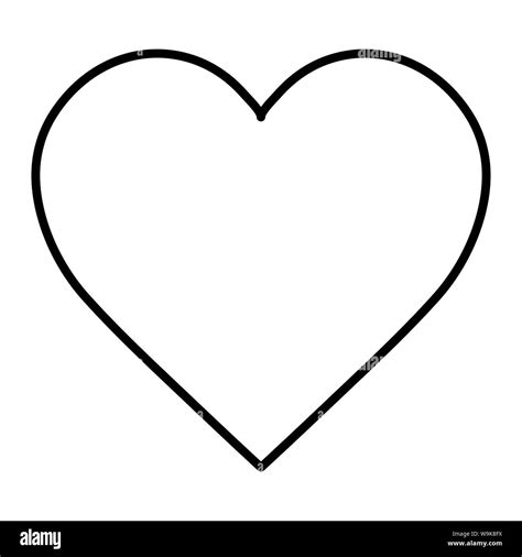 Heart icon, symbol, on a white background. Perfect use for website, design, pattern, etc Stock ...