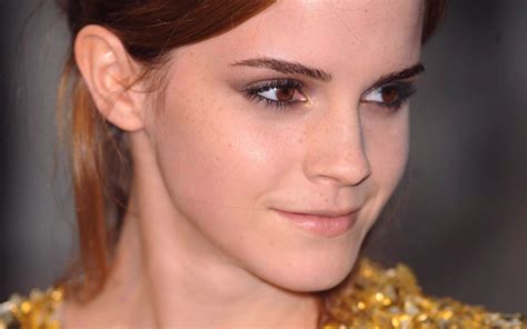 Emma Watson Emma Watson #face brown eyes #women #actress #celebrity #1080P #wallpaper # ...