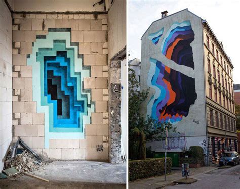 Street Artist 1010 Creates 3D Illusions On Walls Worldwide