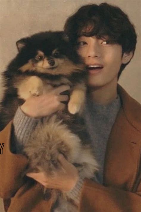 BTS V aka Taehyung and Yeontan are made for each other. These pics are ...