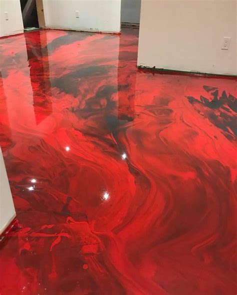 Red Epoxy Floor Coating – Flooring Ideas