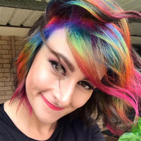 The Rainbow Hair Artist