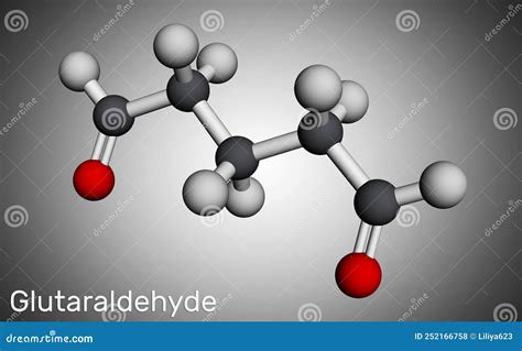 Glutaraldehyde, Glutaral Molecule. it is is Used Agricultural ...