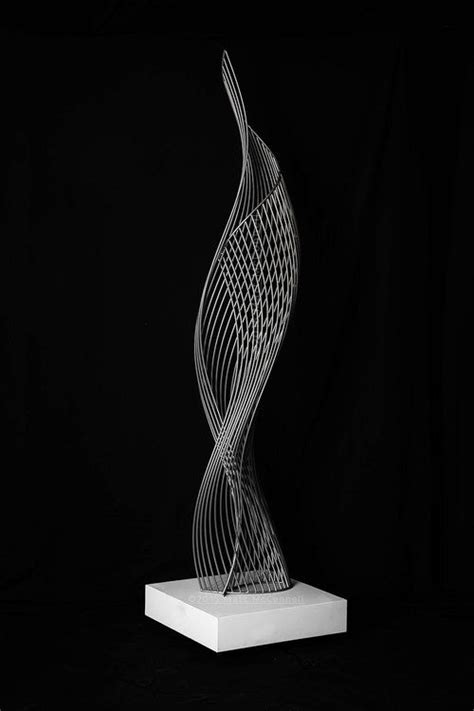 Wire art sculpture, Wire sculpture, Abstract sculpture