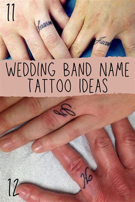 21 Wedding Band Tattoo Ideas (Instead Of A Ring!) - tattooglee | Ring ...