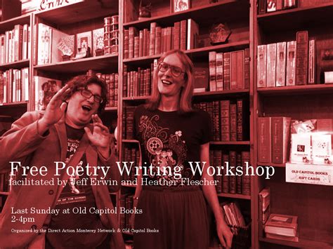 Free DIY Poetry Writing Workshop – Old Capitol Books