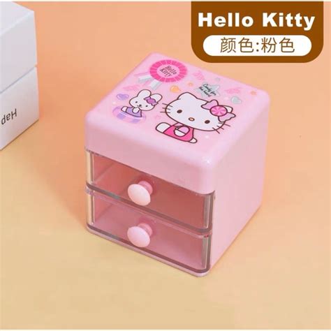 201-mini jewelry drawer hello-kitty melody dest drawer table drawer-mini | Shopee Philippines