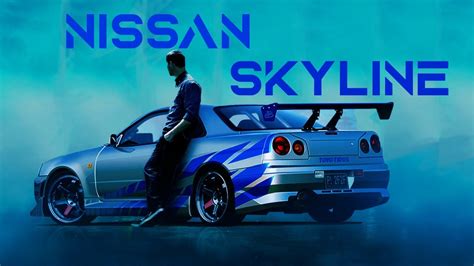 Brian's Skyline GT-R R34 - Paul Walker | 2 Fast 2 Furious | [HD] - YouTube