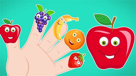 Fruit Finger Family | Nursery Rhymes | Songs For Kids And Babies | Kids Videos - YouTube