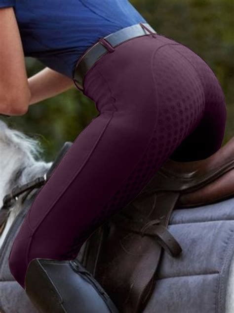 Women Breeches Horse Riding Long Pants Outdoor Femmes Pantalons d ...