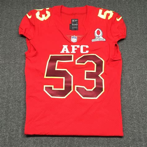 NFL Auction | NFL - AFC AUTHENTIC 2017 PRO BOWL #53 JERSEY (NO ...